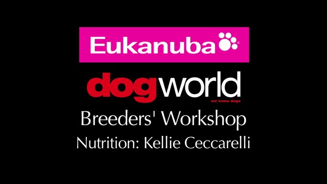 Breeders Workshop - Nutrition